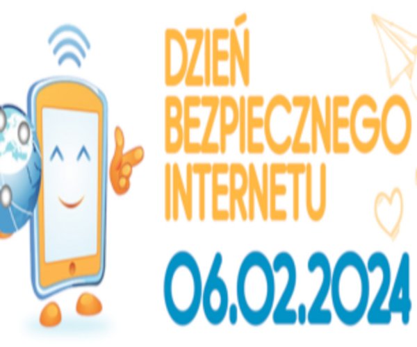 Baner informacyjny o obchodach dnia bezpiecznego internetu